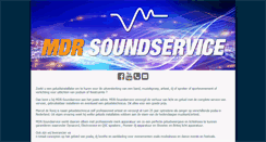 Desktop Screenshot of mdrsoundservice.nl